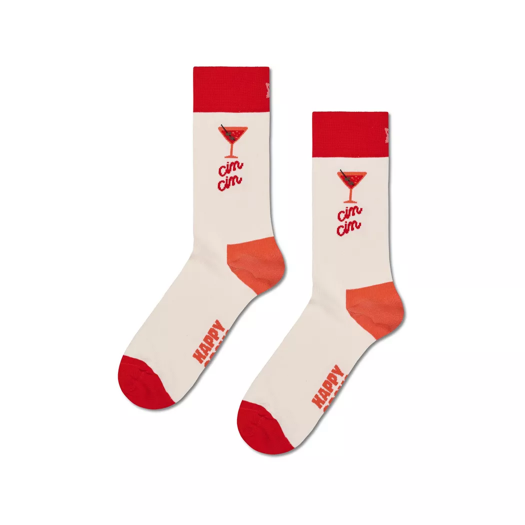 Happy Socks - Wadenlange Socken, für Herren, Weiss, Größe 41/46 8