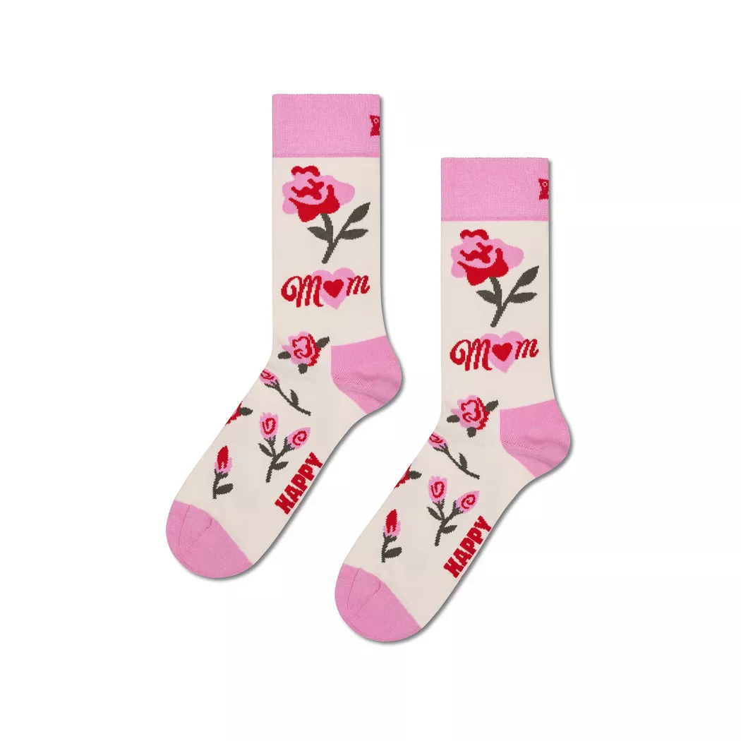 Happy Socks Chaussettes Crew Mother’ss Gift Set 3 Paires White EU 36-40 Homme,Femme