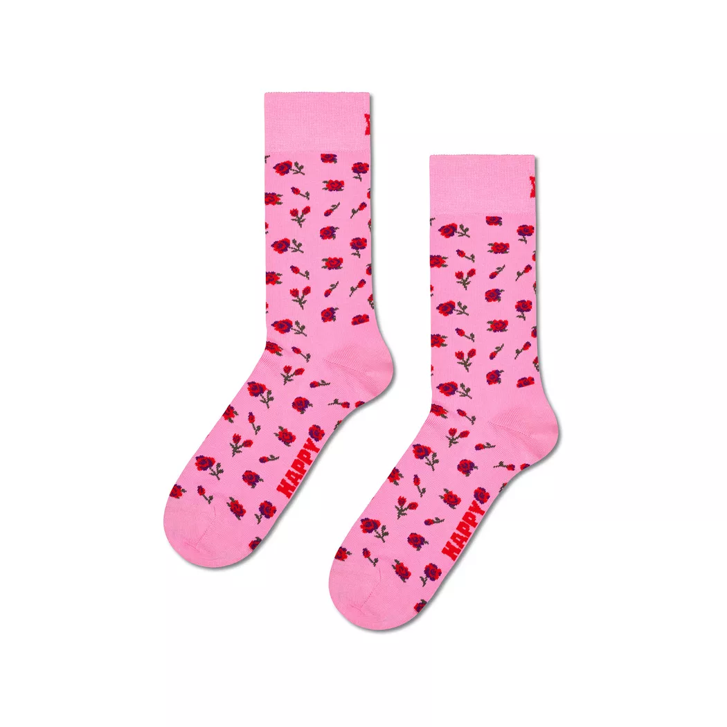 Happy Socks - Wadenlange Socken, für Damen, Pink, Größe 36-40
