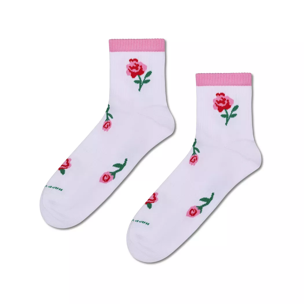 Happy Socks - Socken, für Damen, Weiss, Größe 36-40 2