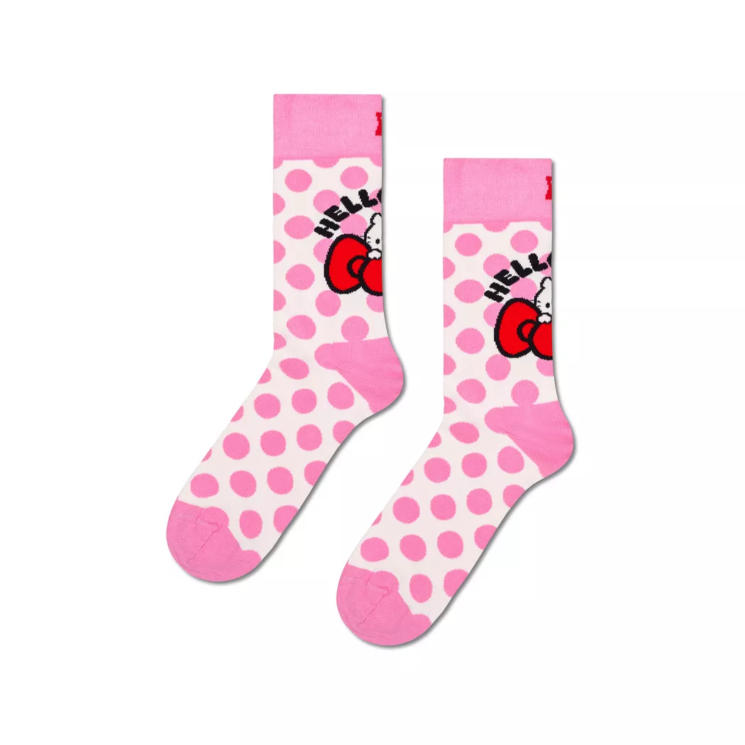 Happy Socks - Wadenlange Socken, für Damen, Pink, Größe 36-40 4