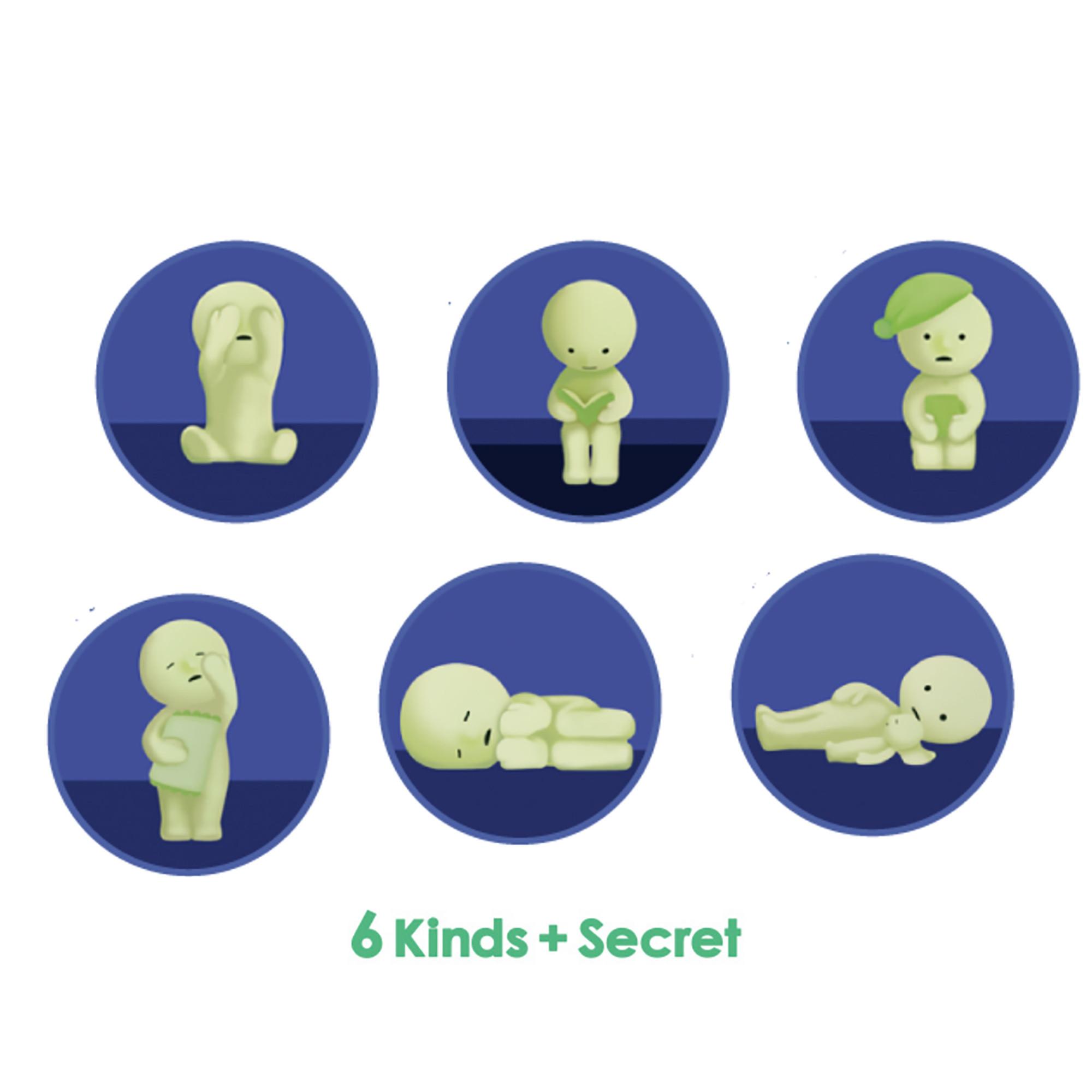 Smiski  Bed Series Figure, Überraschungspack 