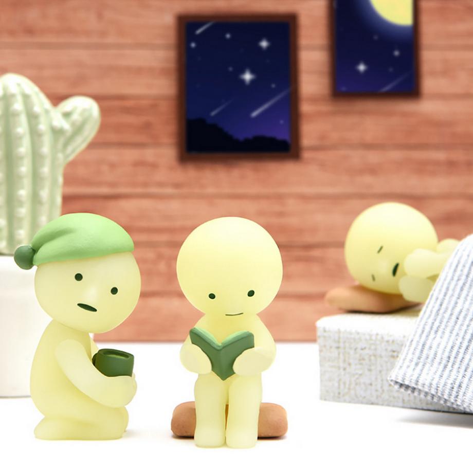 Smiski  Bed Series Figure, Pack surprise 