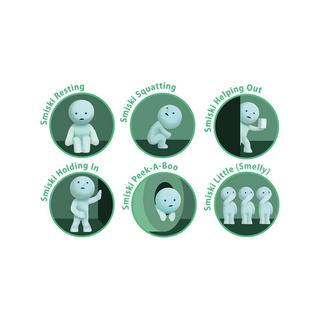 Smiski  Toilet Series Figure, Pack surprise 