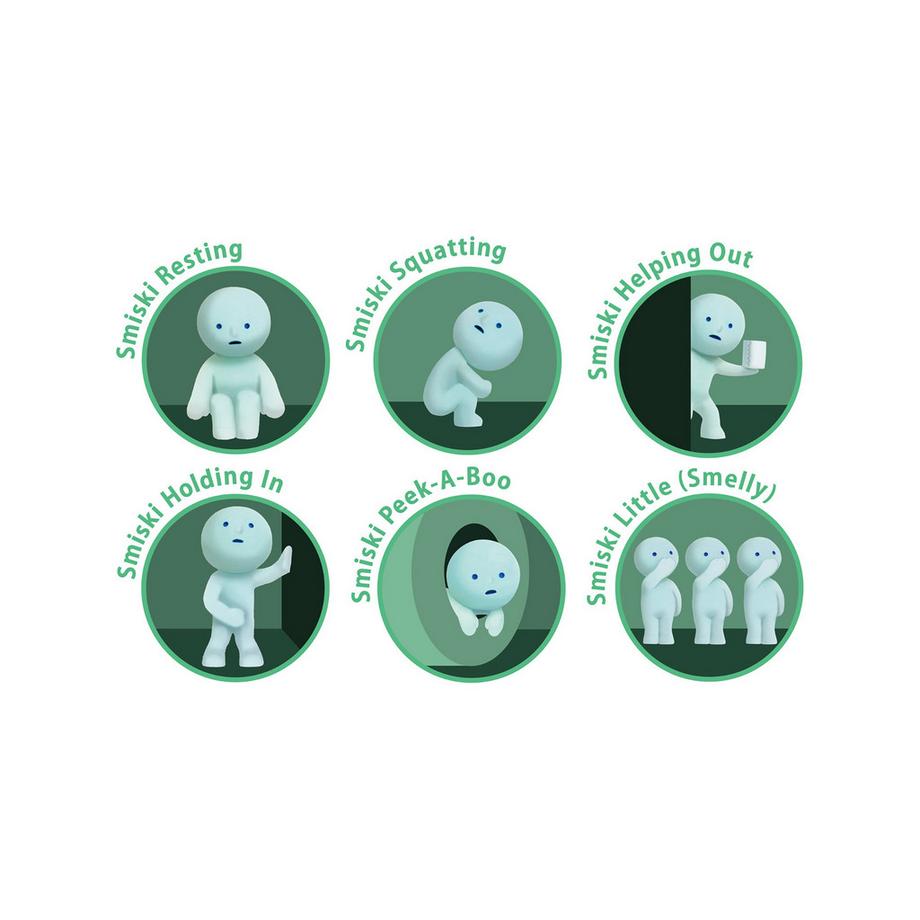 Smiski  Toilet Series Figure, Pack surprise 