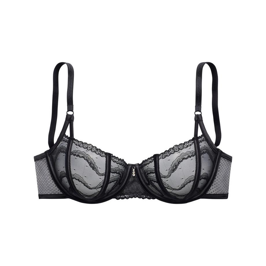 LASCANA Reggiseno con ferretto in pizzo trasparente  