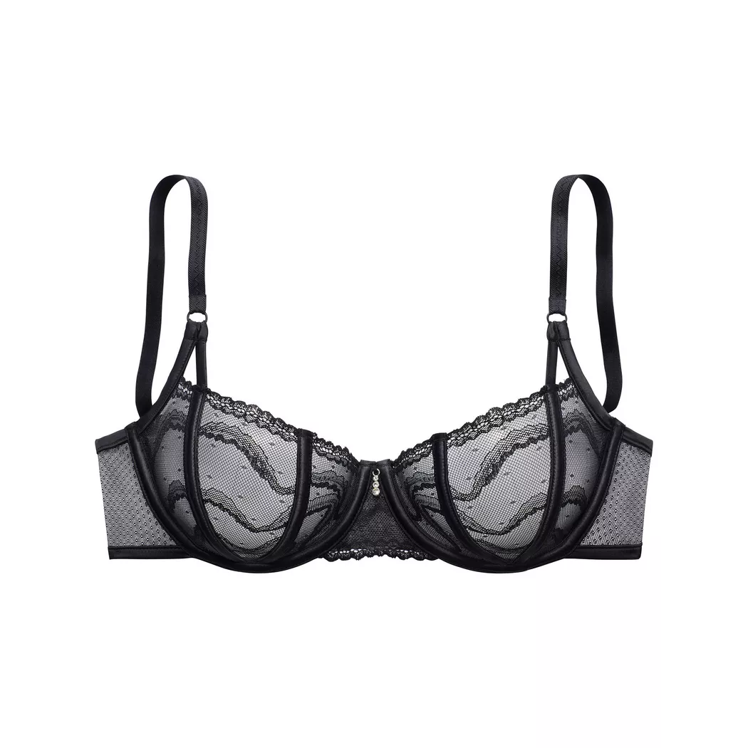 LASCANA Push Up BH KIRA black schwarz   85C damen 5