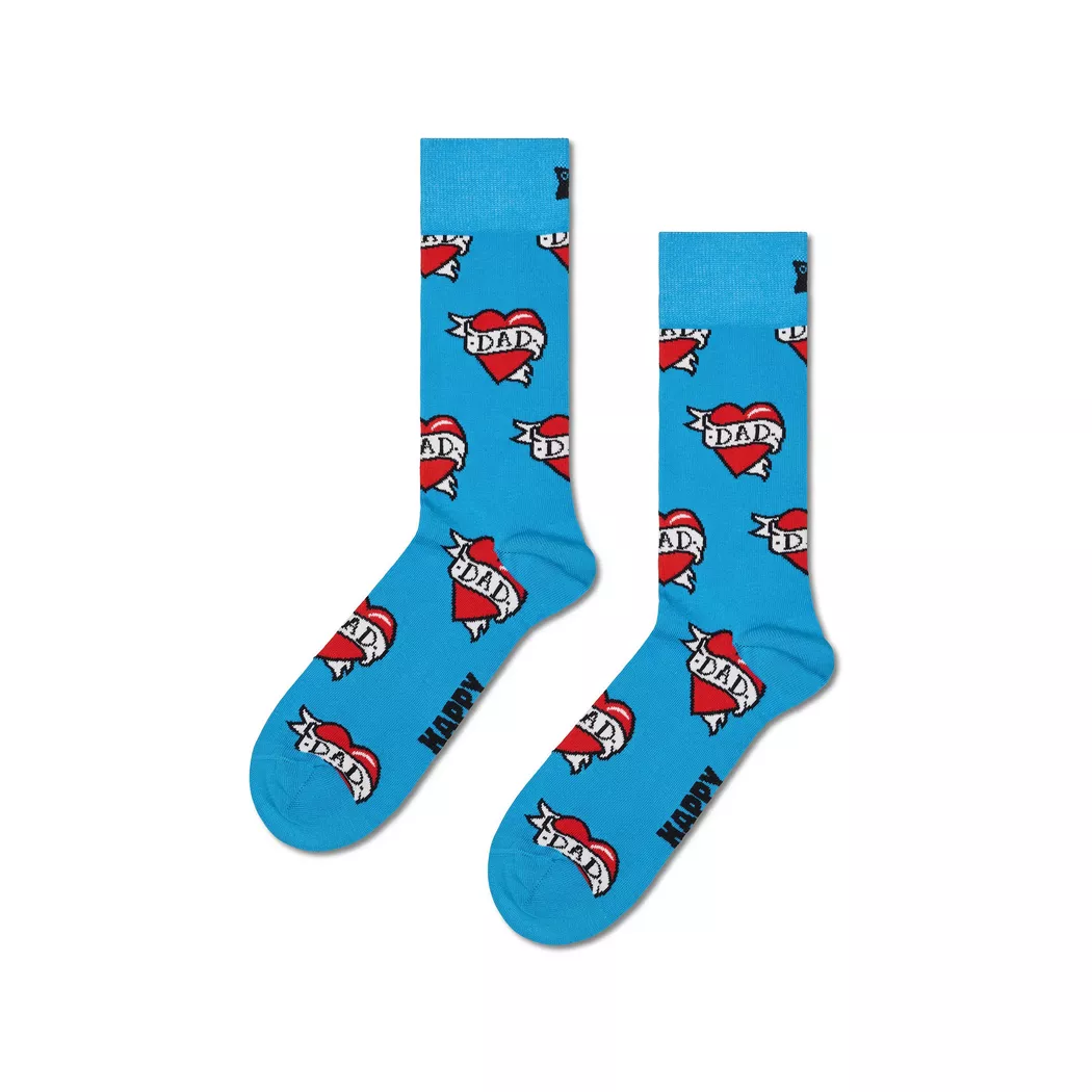 Happy Socks - Wadenlange Socken, für Herren, Türkisblau, Größe 41/46
