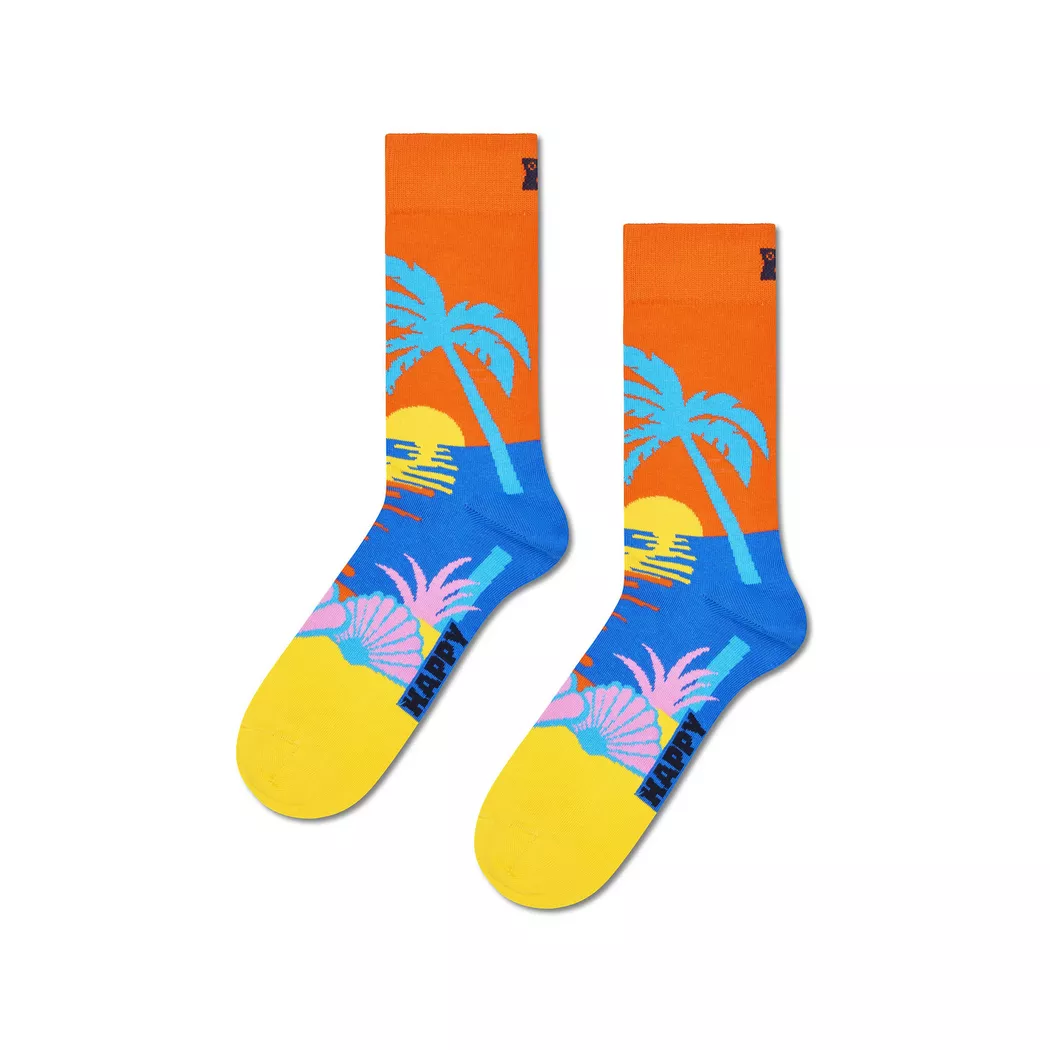 Happy Socks - Wadenlange Socken, für Herren, Orange, Größe 41/46