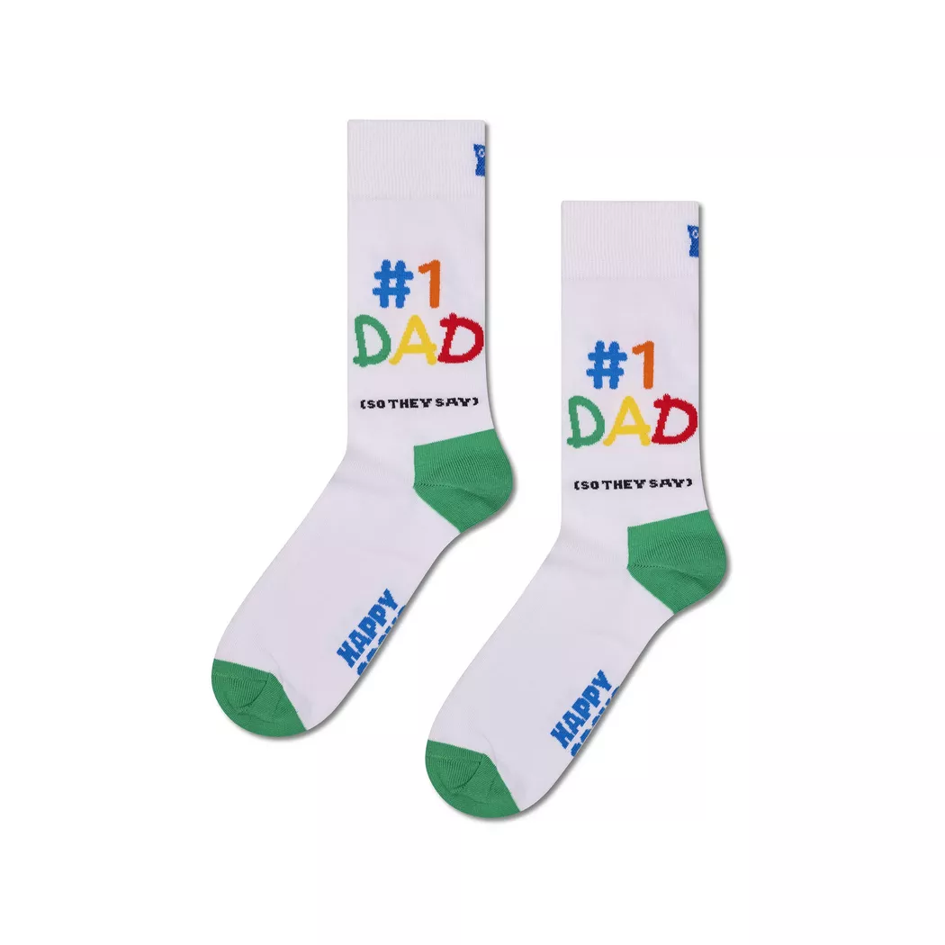 Happy Socks - Wadenlange Socken, für Herren, Weiss, Größe 41/46 4