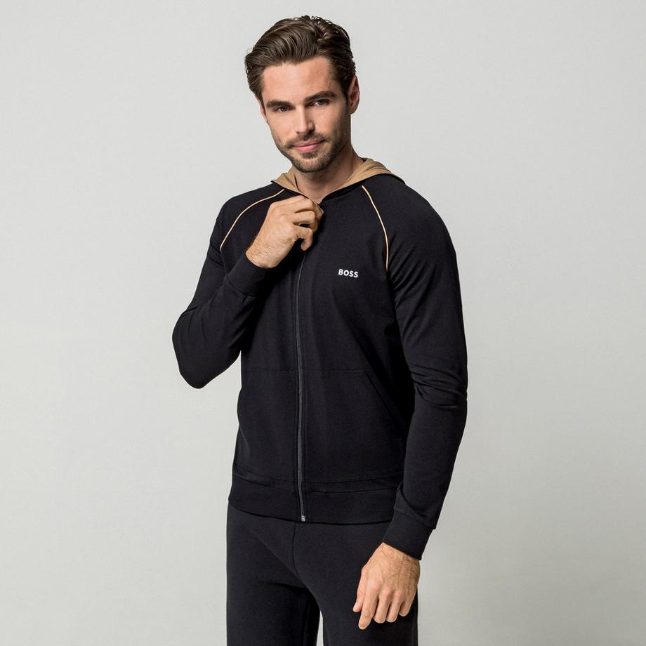 BOSS Mix&Match Jacket H Felpa con cappuccio e zip  