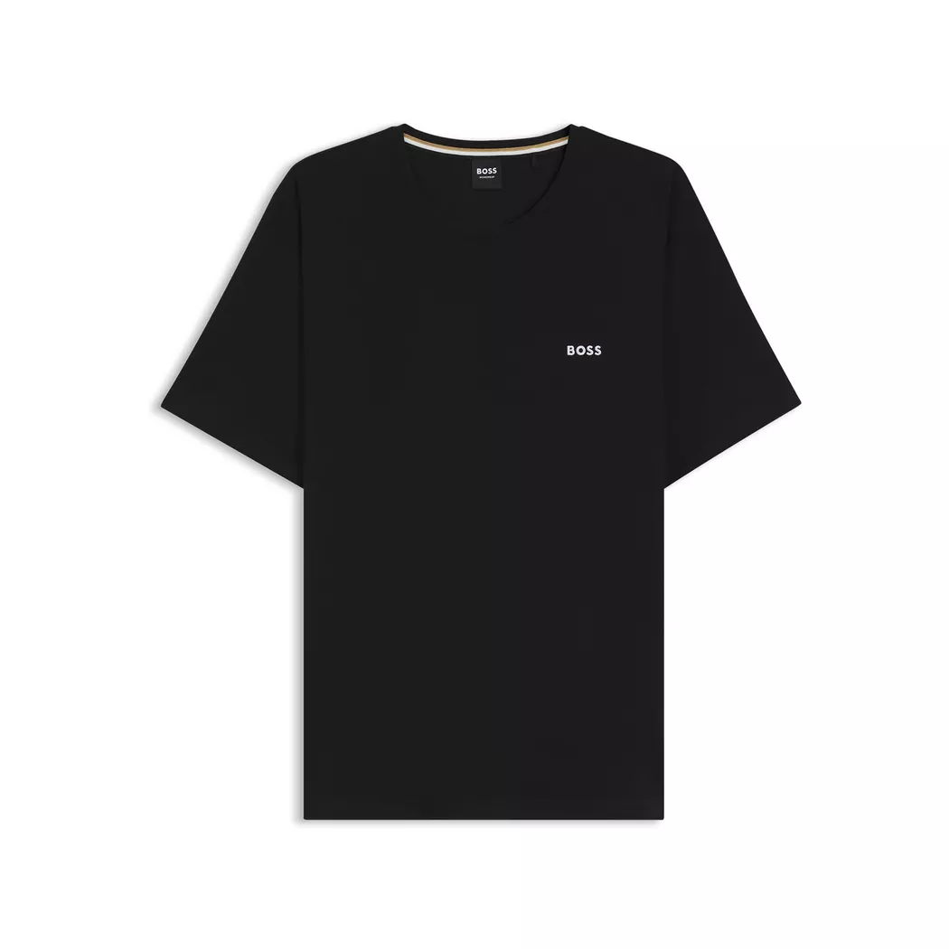 Boss T-shirt à Manches Courtes Mix&match R 10259900 Black S Homme