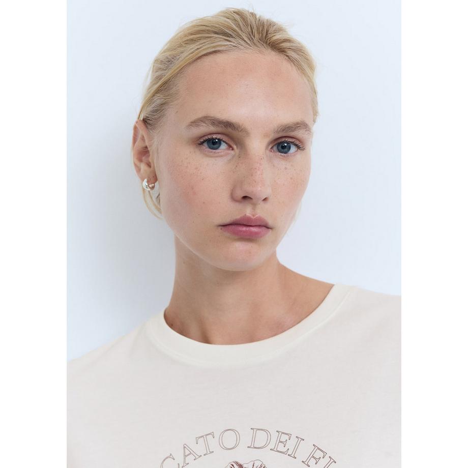 MANGO MERCATO-W T-shirt imprimé floral  