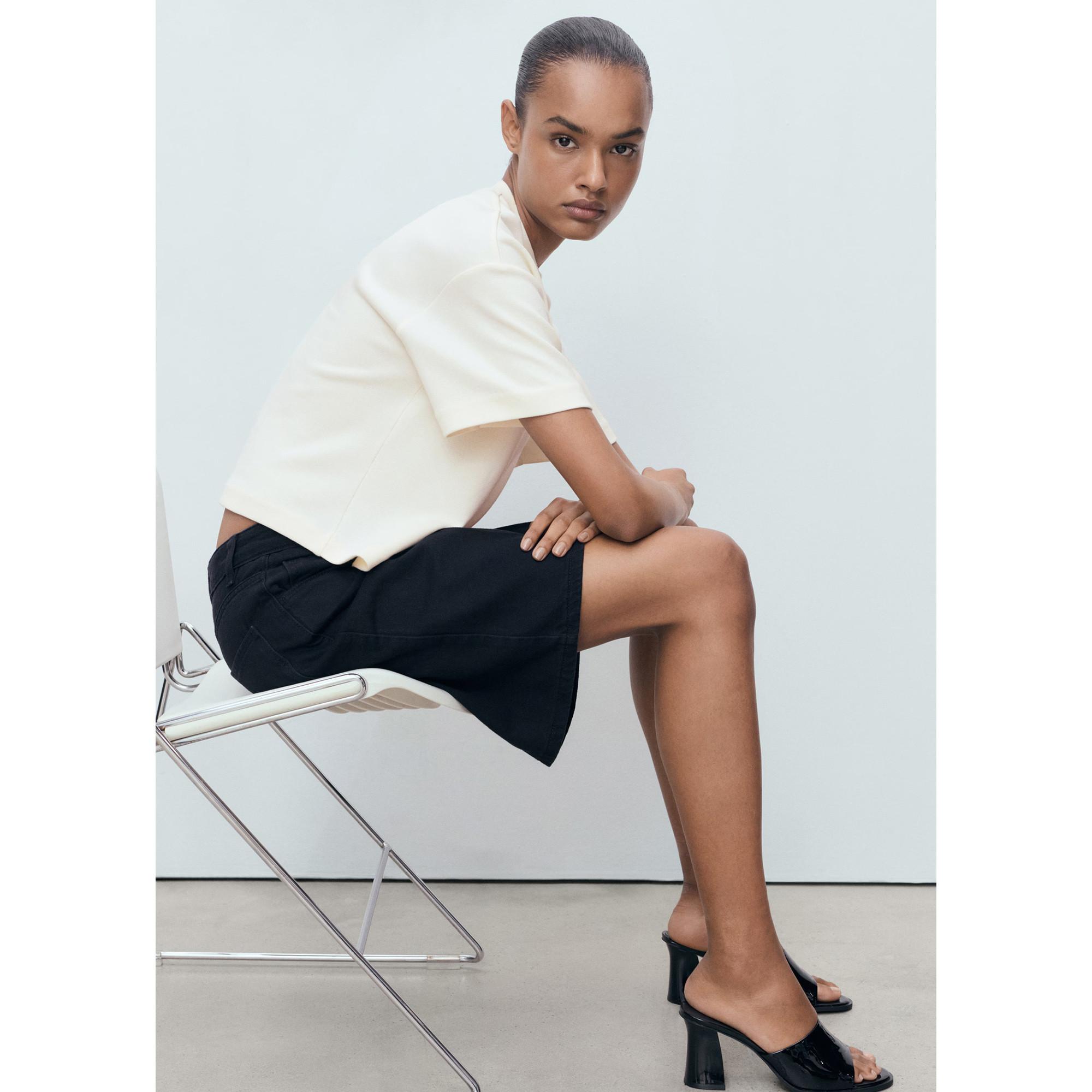 MANGO PICO T-shirt Maniche Corte  