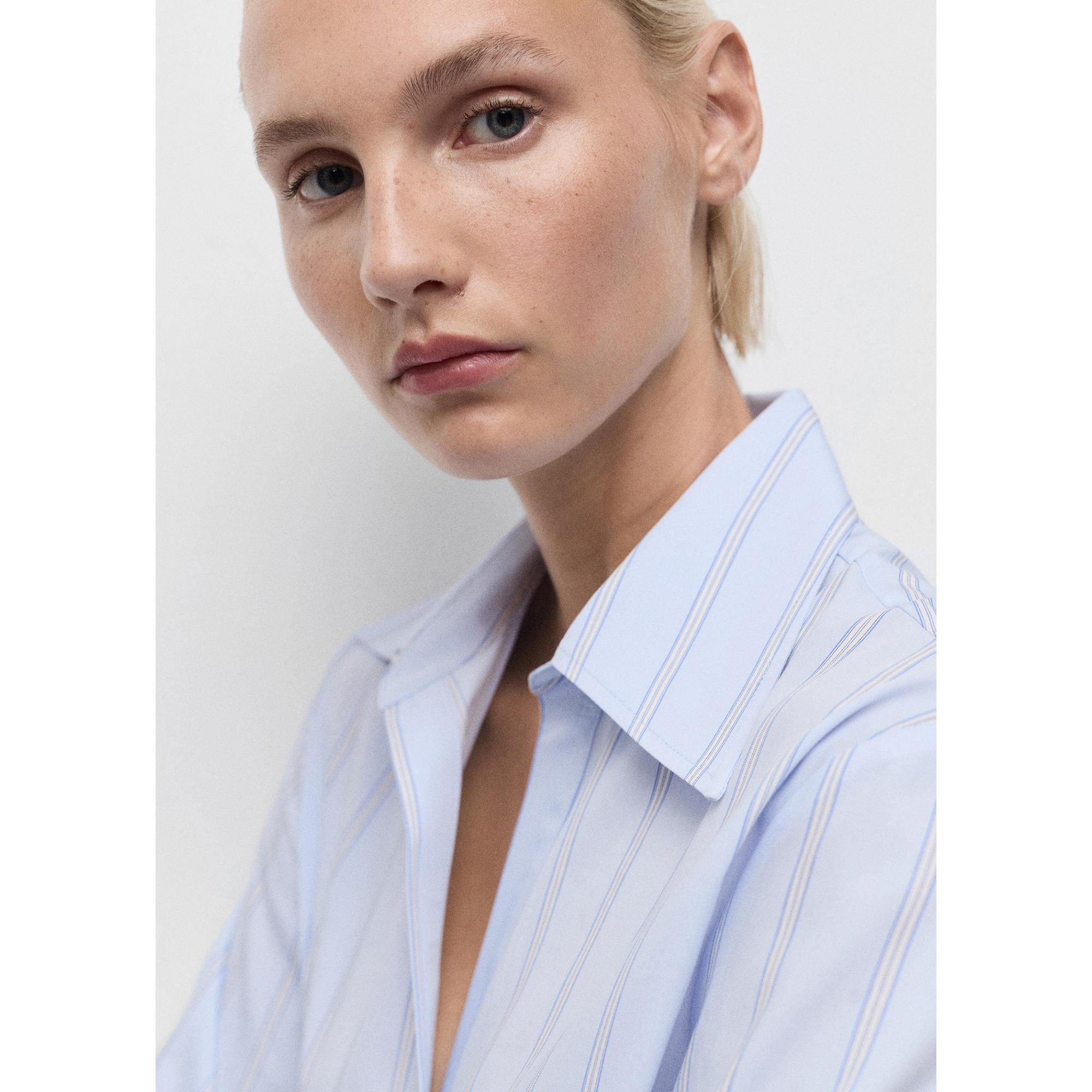 MANGO CHYNYR Gestreifte Bluse  