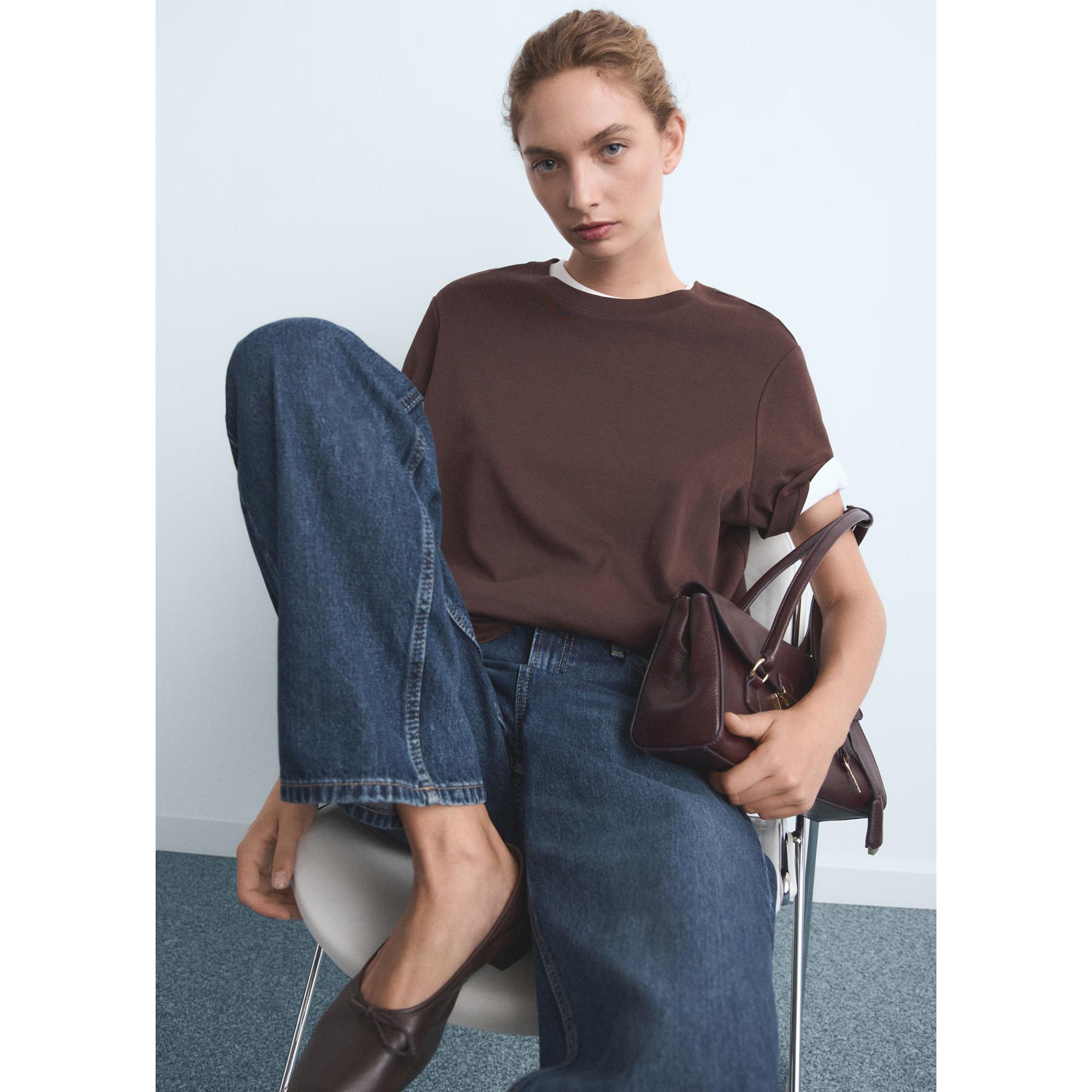 MANGO Miami Straight Leg Jeans  