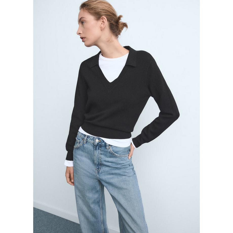 MANGO Miami Straight Leg Jeans  