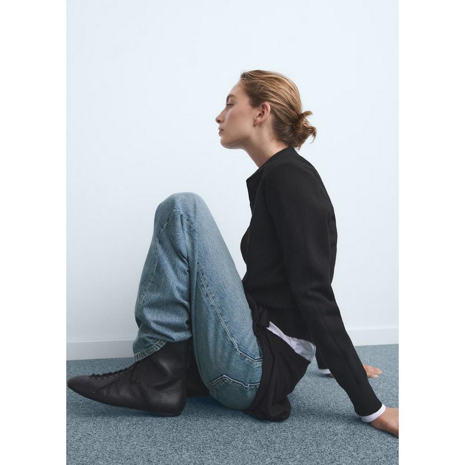 MANGO Miami Straight Leg Jeans  