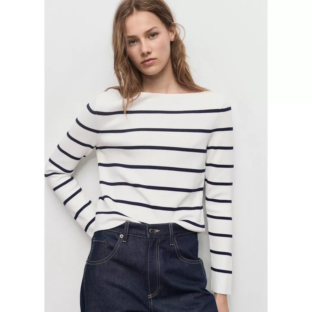 Mango - Pullover, für Damen, Café, Größe S 3
