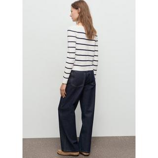 MANGO SOHO Pull Rayé Manches Longues  