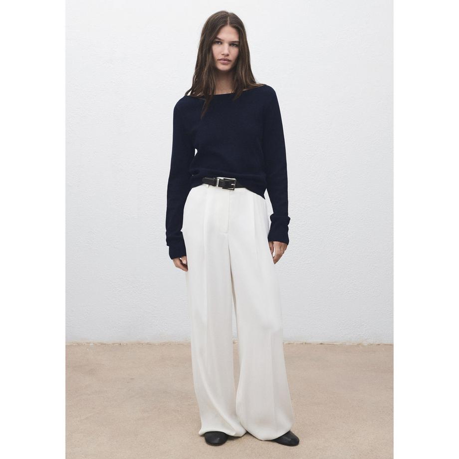 MANGO Soho Bateau-Ausschnitt Pullover  