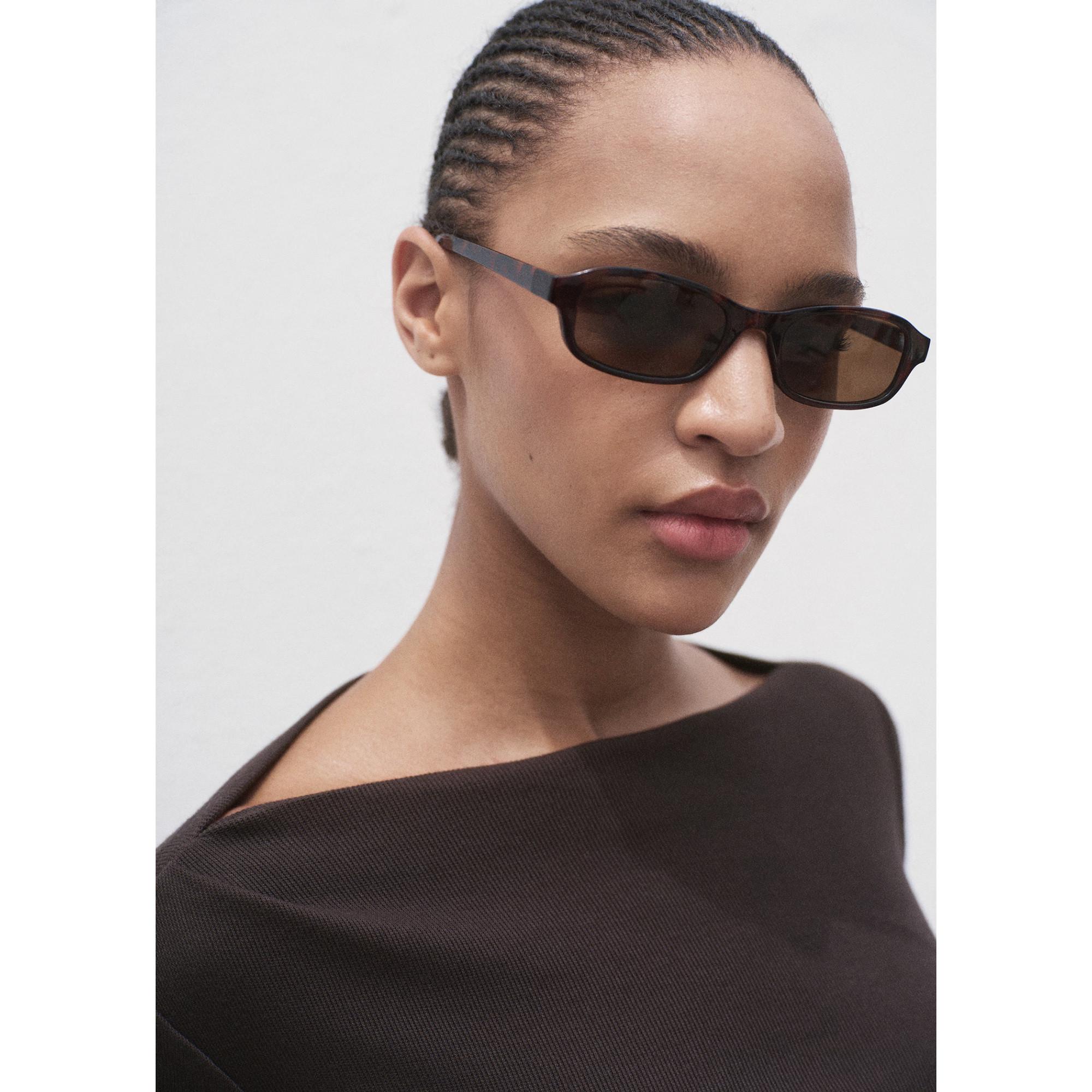 MANGO Lilobar T-Shirt Manches Longues Col Bateau  