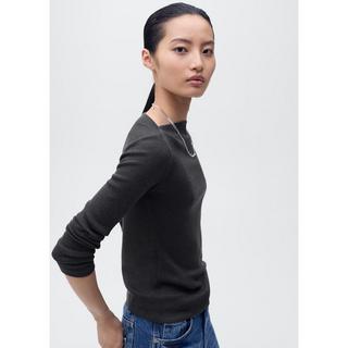 MANGO LILOBAR Langarm Slim Fit T-Shirt  