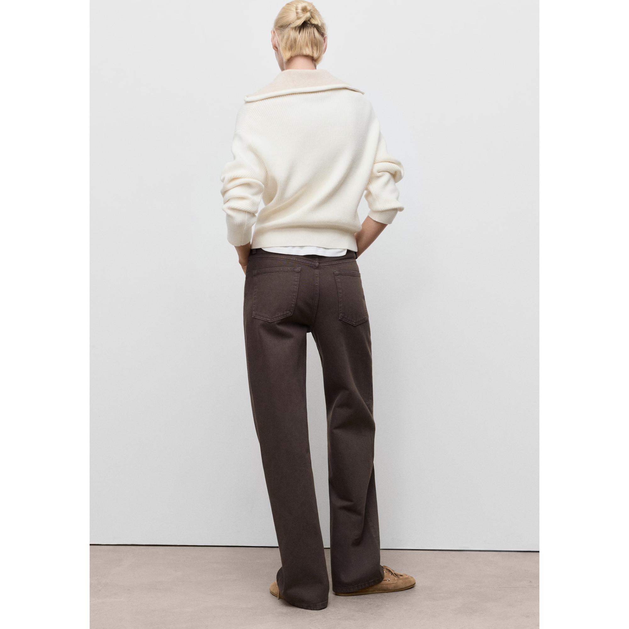 MANGO Miami Straight Leg Jeans  