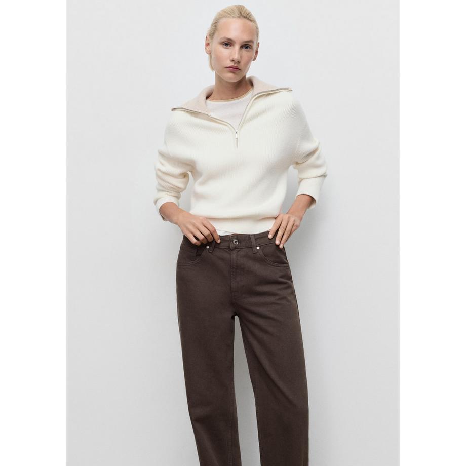 MANGO Miami Straight Leg Jeans  