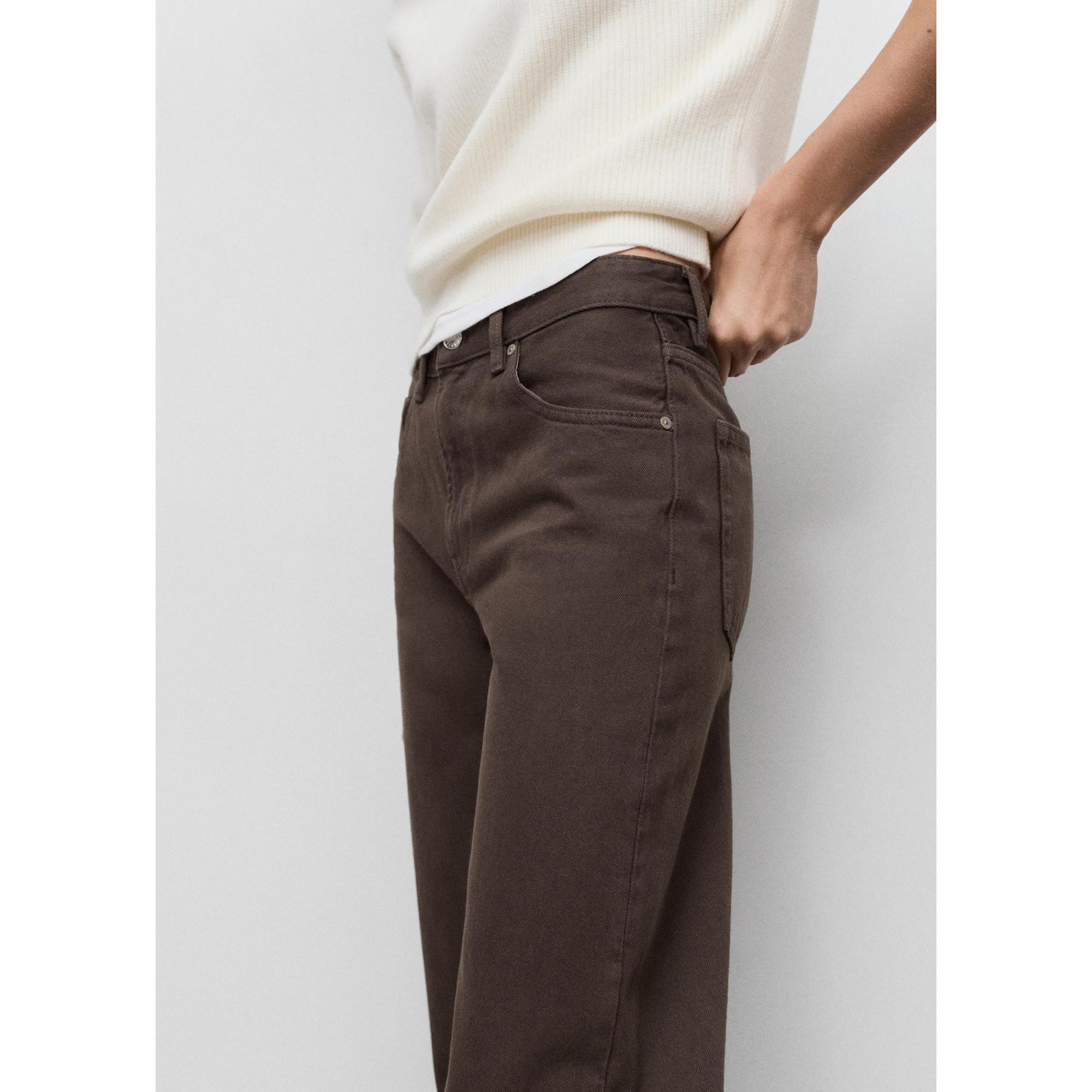 MANGO Miami Straight Leg Jeans  