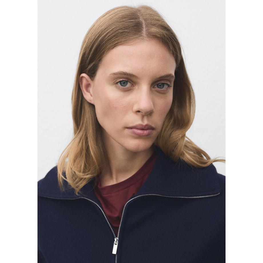 MANGO LATAS Half Zip Pullover  