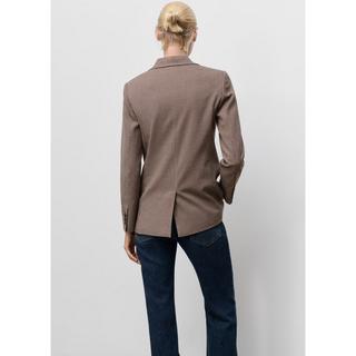 MANGO Charlott Hahnentritt Doppelreiher Blazer  