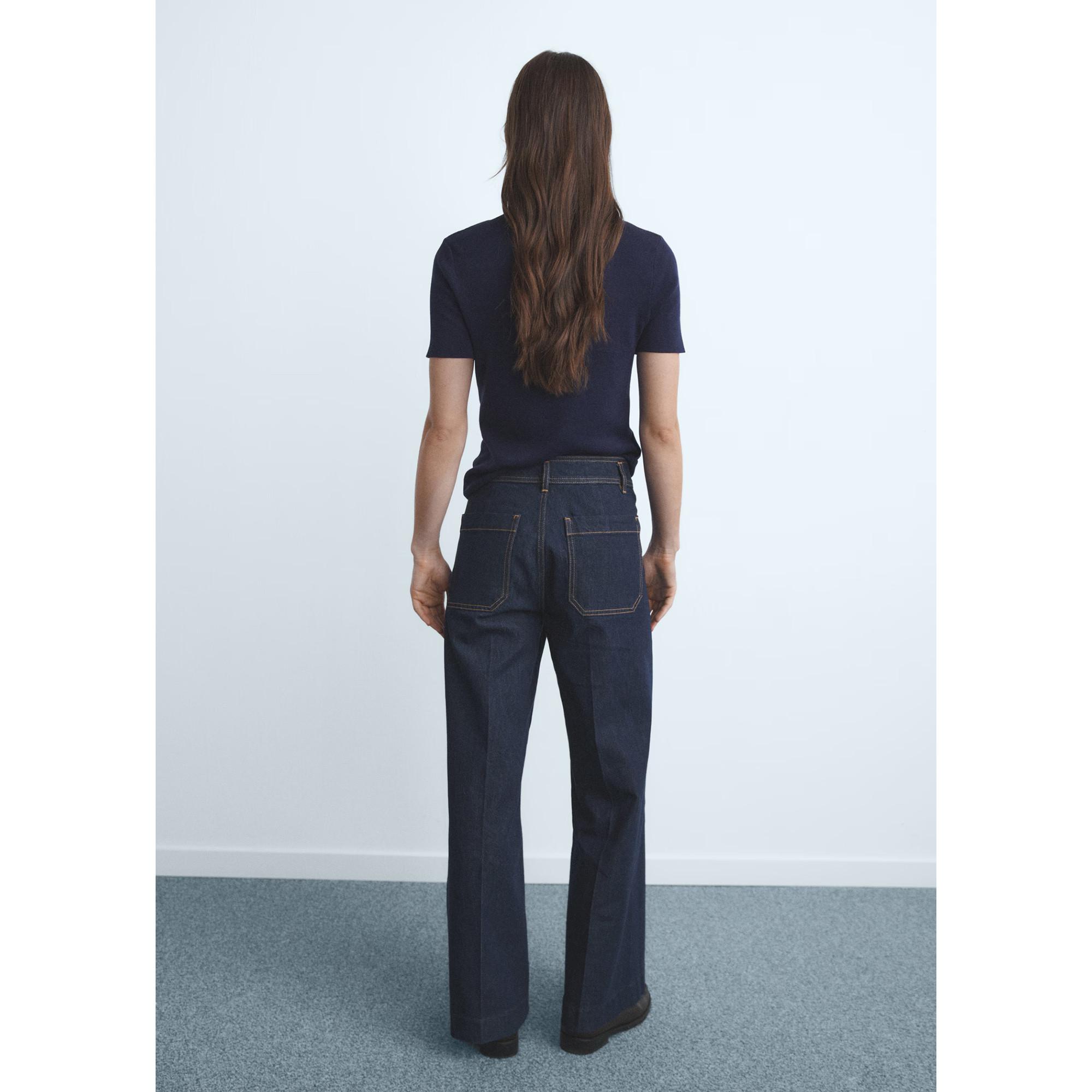 MANGO JESSIE High Waist Wide Leg Jeans  