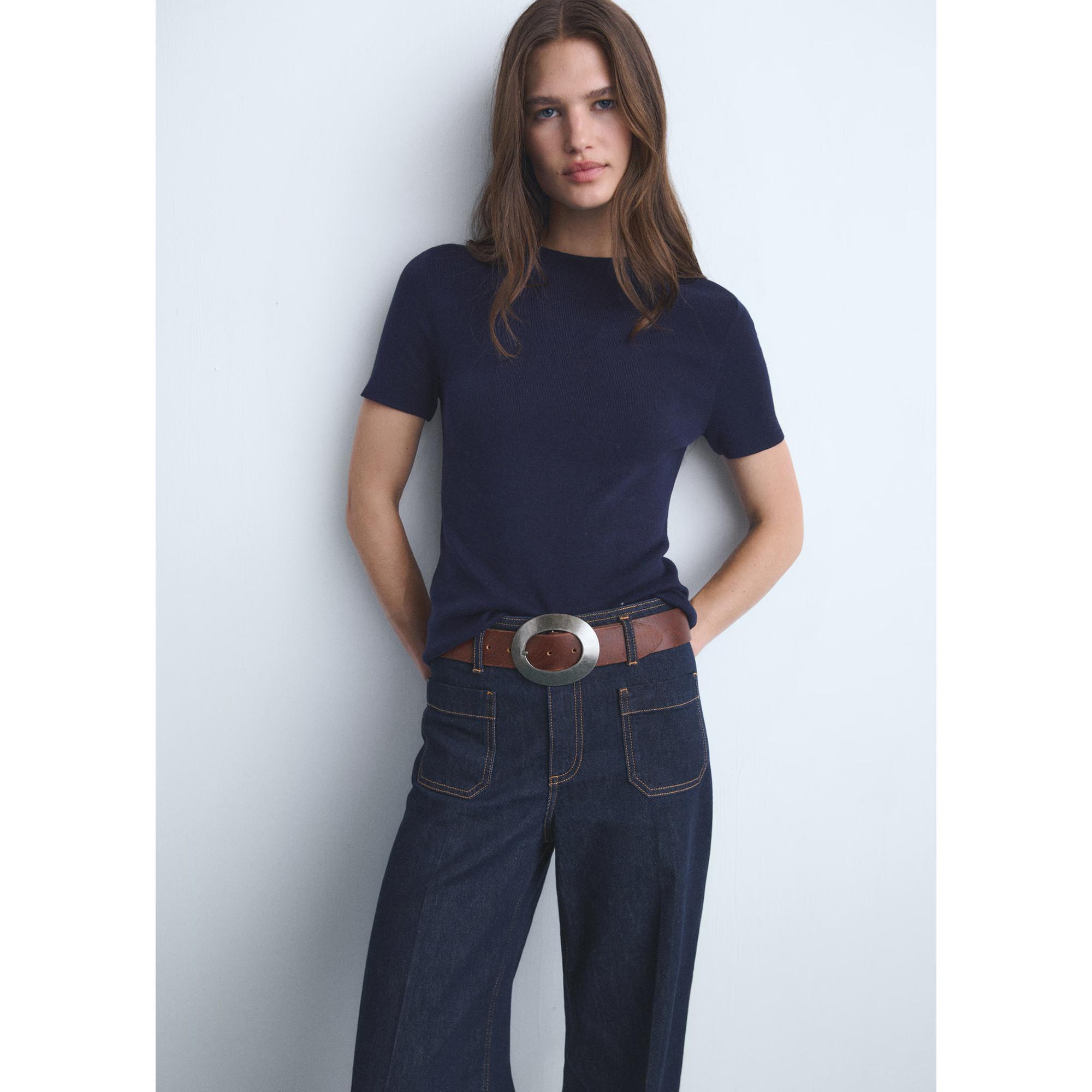 MANGO JESSIE High Waist Wide Leg Jeans  
