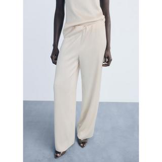 MANGO PLIS Plissierte Weite Hose  