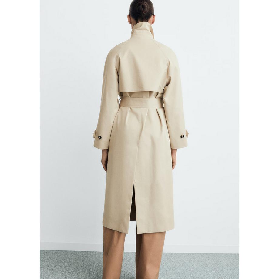 MANGO Angela Trench Oversize  