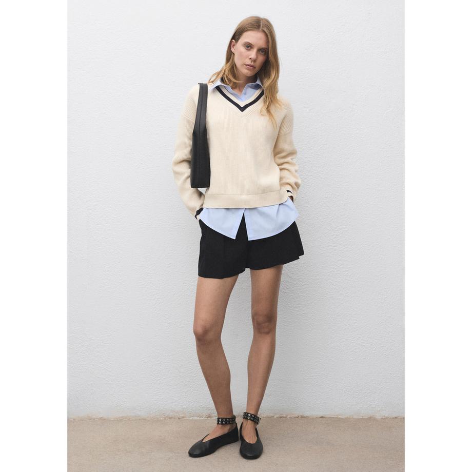 MANGO Chiara Pull Col V  