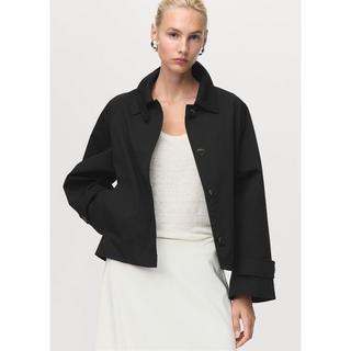MANGO Newlipa Oversized Kurzer Trenchcoat  