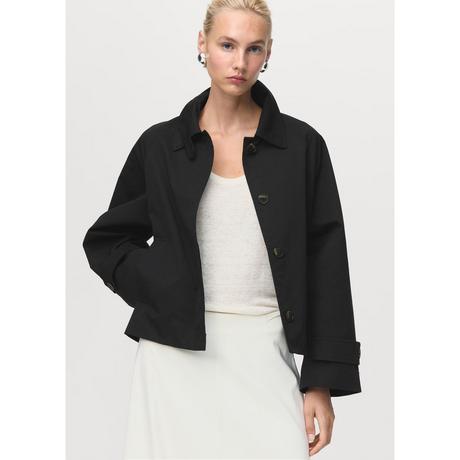 MANGO Newlipa Oversized Kurzer Trenchcoat  