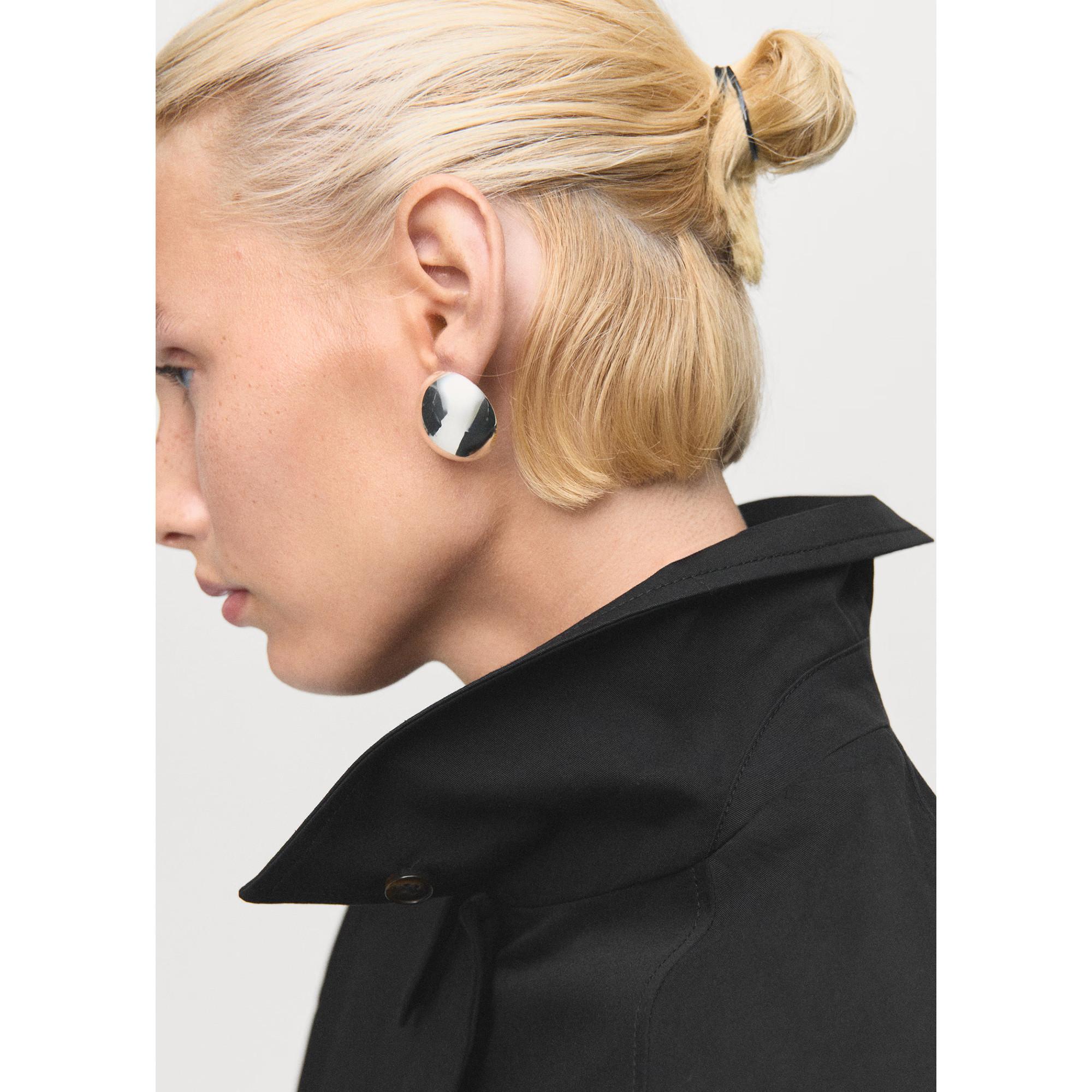 MANGO Newlipa Oversized Kurzer Trenchcoat  