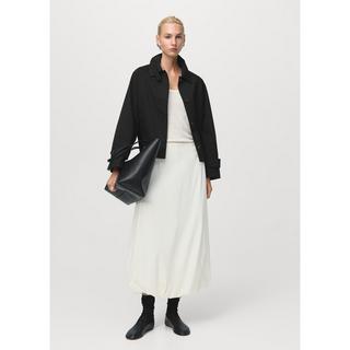 MANGO Newlipa Oversized Kurzer Trenchcoat  