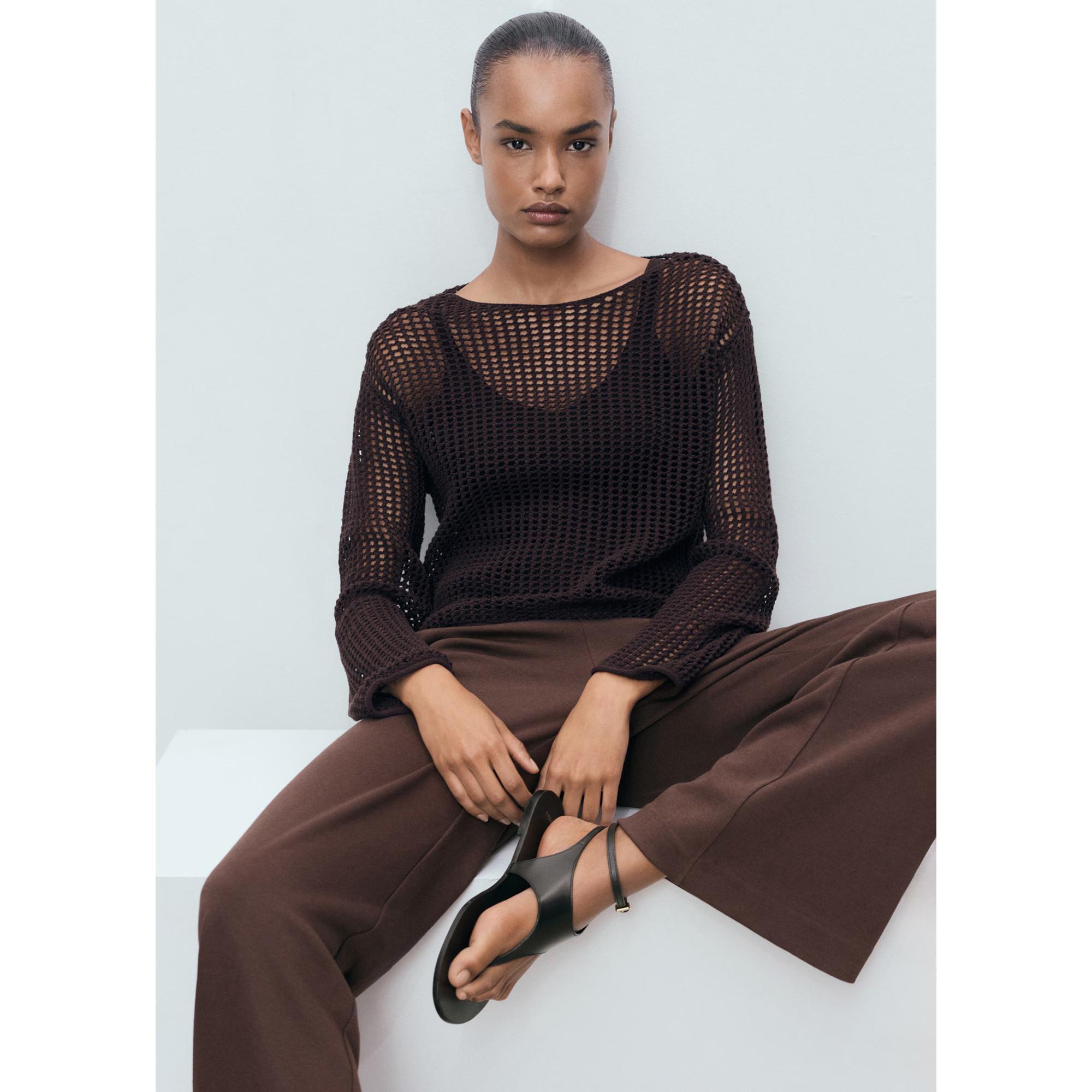 MANGO PICO Straight Fit Flared Hose  