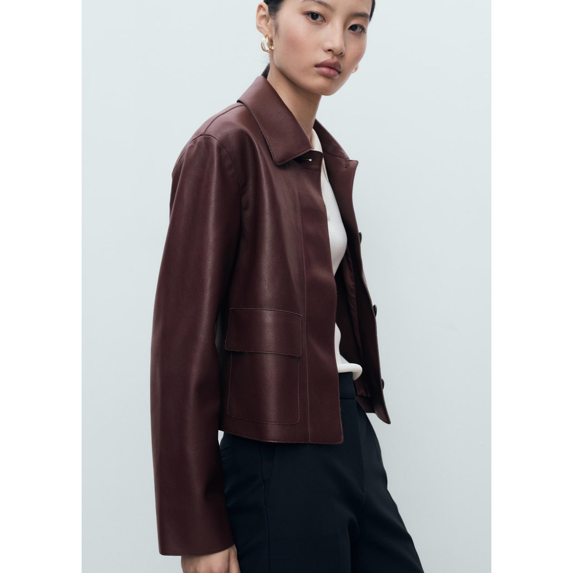 MANGO Sabina Kurze Regular Fit Jacke  