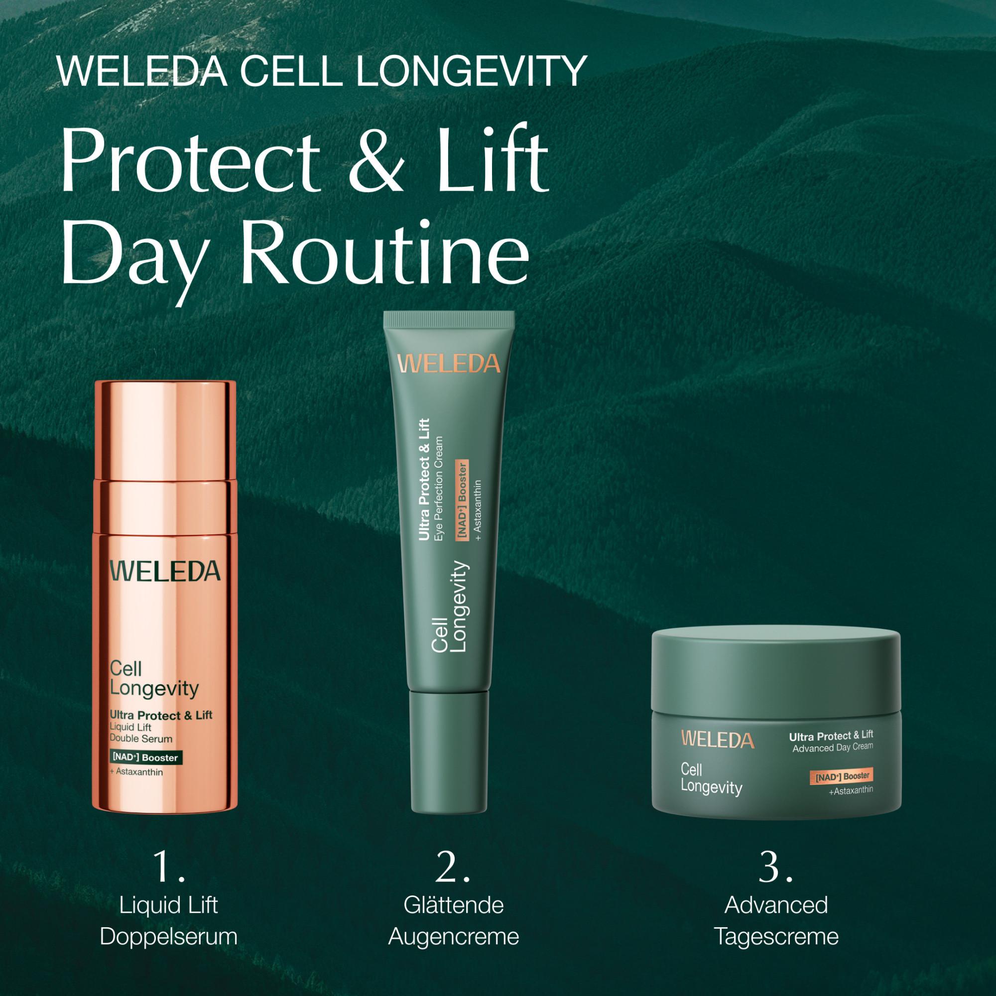 Weleda Cell Longivity  Ultra Protect & Lift Liquid Lift Double Serum  