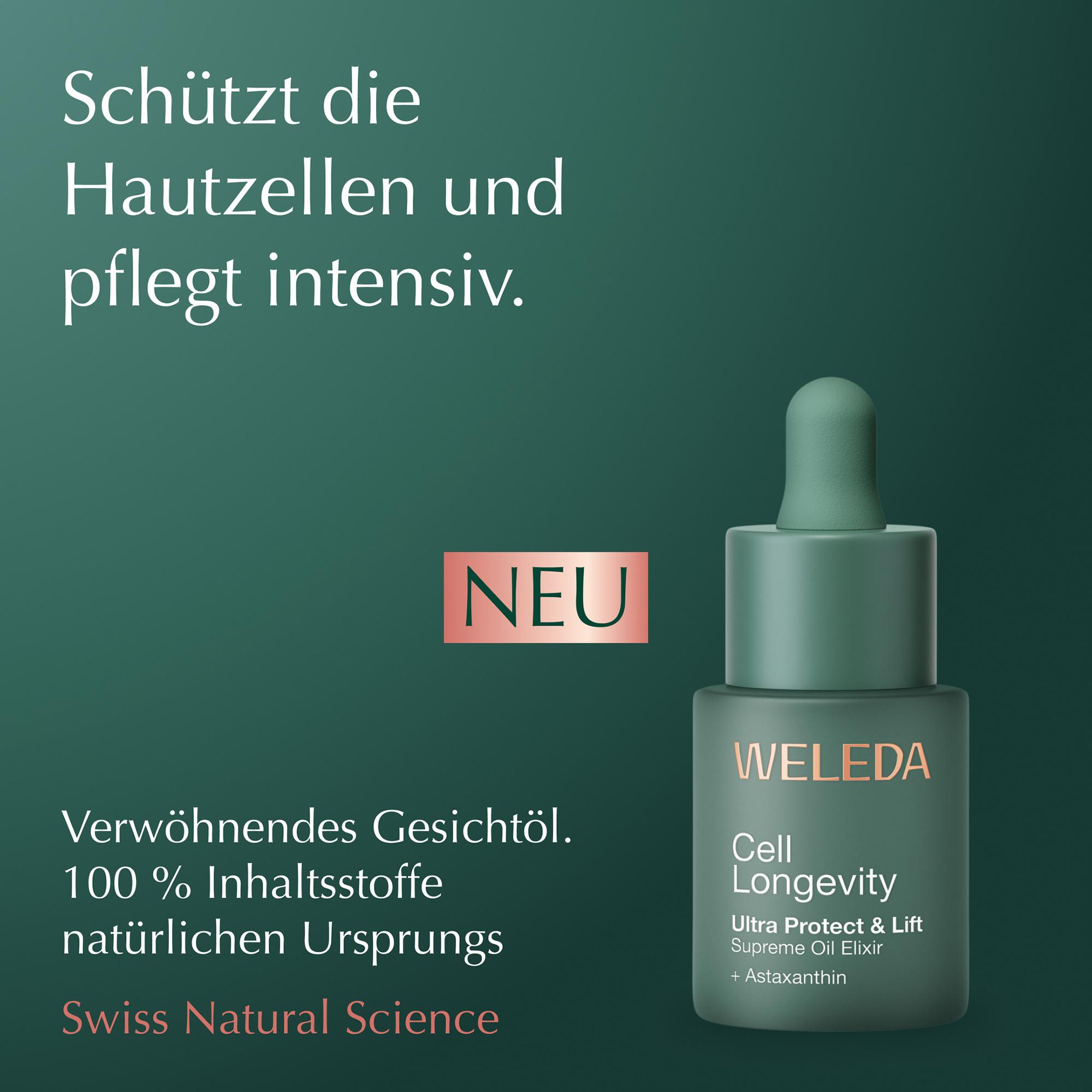 Weleda Cell Longivity  Ultra Protect & Lift Huile Élixir Suprême  