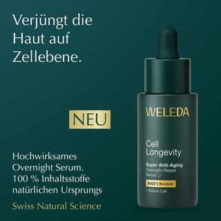 Weleda Cell Longivity  Super Anti-Aging Overnight Repair Serum  