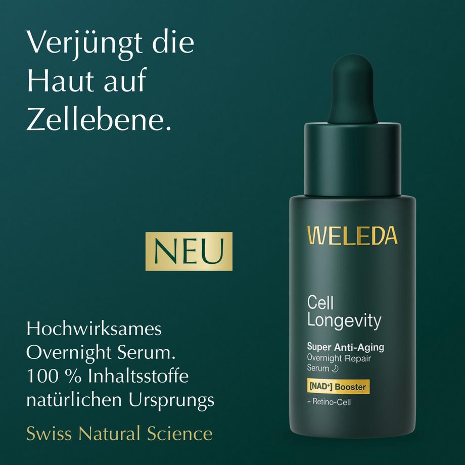Weleda Cell Longevity  Super Anti-Aging Sérum Nuit Régénérant  