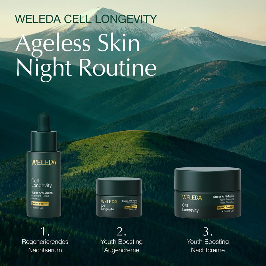 Weleda Cell Longevity  Super Anti-Aging Sérum Nuit Régénérant  