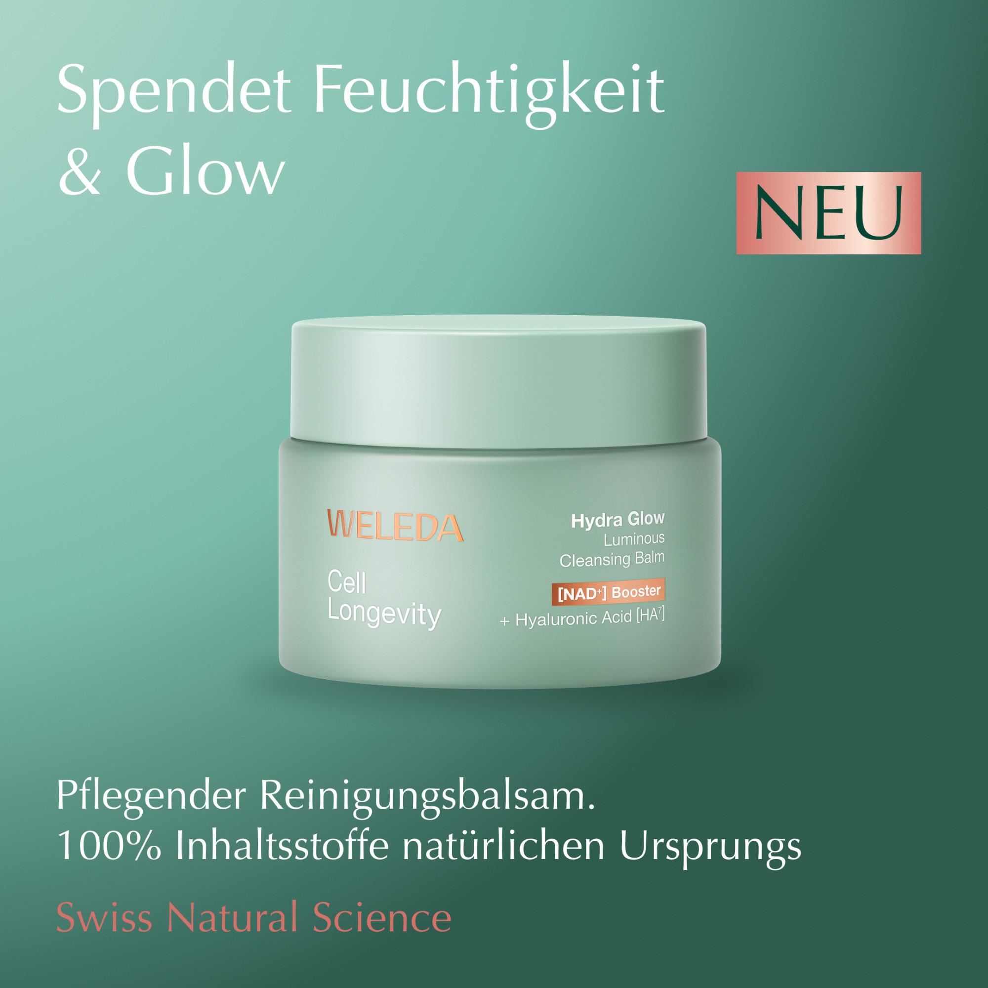 Weleda Cell Longivity  Hydra Glow Luminous Cleansing Balm 