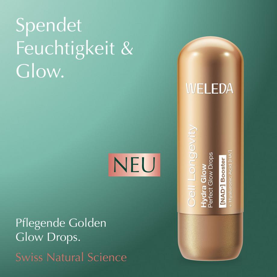 Weleda Cell Longevity  Hydra Glow Concentré Éclat Illuminateur 